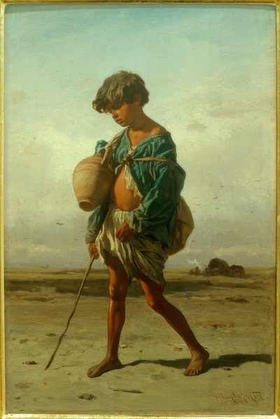 Zigeunerjunge von August von Pettenkofen